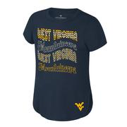  West Virginia Colosseum Youth Rogan Tee