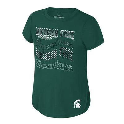 Michigan State Colosseum YOUTH Rogan Tee