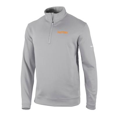 Tennessee Columbia Golf Volunteers Wickham Hills 1/4 Zip Pullover COOL_GREY