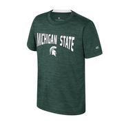  Michigan State Colosseum Youth Rylos Poly Tee