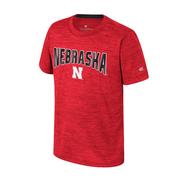  Nebraska Colosseum Youth Rylos Poly Tee