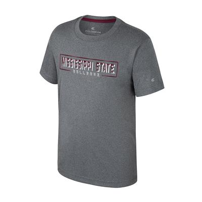 Mississippi State Colosseum YOUTH Arcade Poly Tee