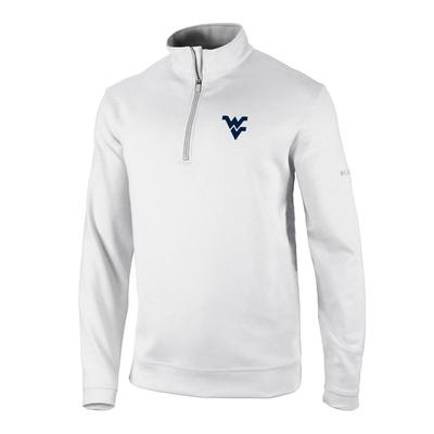 West Virginia Columbia Golf Wickham Hills 1/4 Zip Pullover