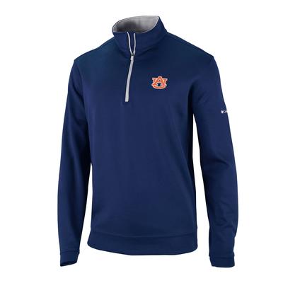 Auburn Columbia Golf Wickham Hills 1/4 Zip Pullover