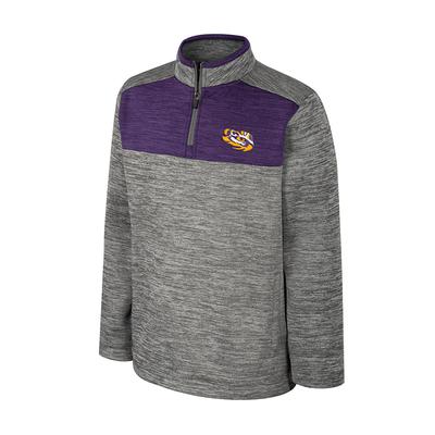 LSU Colosseum YOUTH Rylos Fleece 1/4 Zip