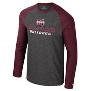  Mississippi State Colosseum Revolution Raglan Long Sleeve Tee