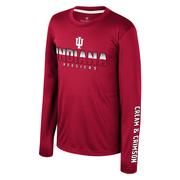  Indiana Colosseum Youth Armada Poly Long Sleeve Tee