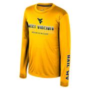  West Virginia Colosseum Youth Armada Poly Long Sleeve Tee