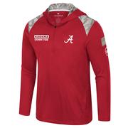  Alabama Colosseum Oht 1/4 Zip Hooded Windshirt