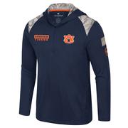  Auburn Colosseum Oht 1/4 Zip Hooded Windshirt