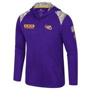  Lsu Colosseum Oht 1/4 Zip Hooded Windshirt