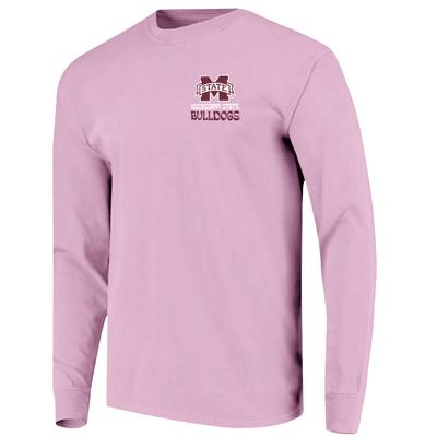 MSU Image One School Preppy Posters Comfort Colors LS Tee