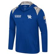  Kentucky Colosseum Oht 1/4 Zip Hooded Windshirt