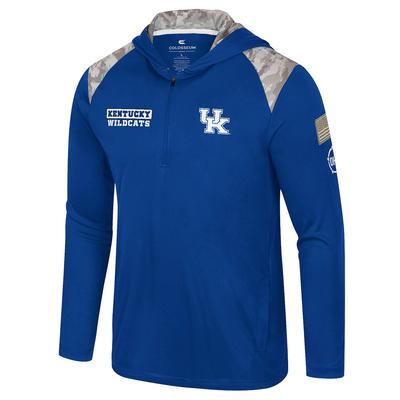 Kentucky Colosseum OHT 1/4 Zip Hooded Windshirt