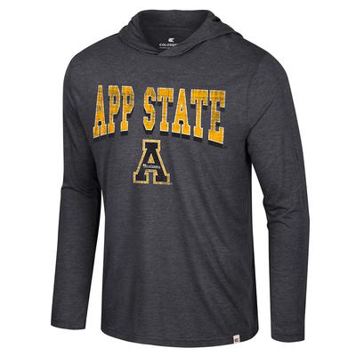 App State Colosseum You Rock Long Sleeve Hooded Tee