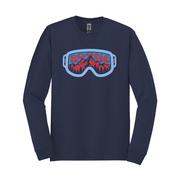  Boone Ski Goggles Long Sleeve Tee