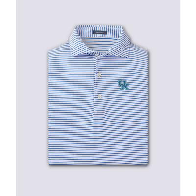 Kentucky Turtleson Dylan Stripe Performance Polo