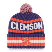  Clemson 47 Brand Bering Cuff Knit Beanie