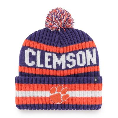 Clemson 47 Brand Bering Cuff Knit Beanie