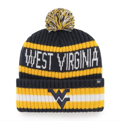 West Virginia 47 Brand Bering Cuff Knit Beanie