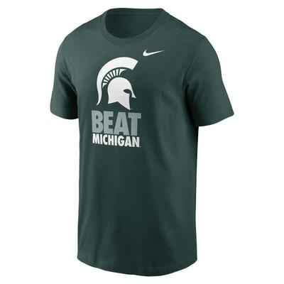 Michigan State Nike Beat Michigan Tee