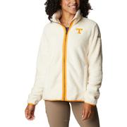  Tennessee Columbia Women's Collegiate Fireside Ii Sherpa Full Zip Jacket