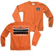  Auburn Wes And Willy Toddler Tri- Blend French Terry Crew