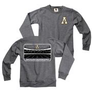  App State Wes And Willy Kids Tri- Blend French Terry Crew