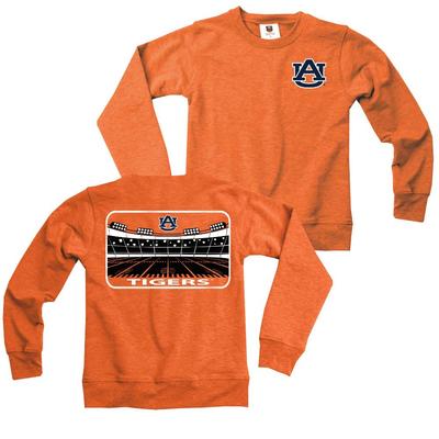 Auburn Wes And Willy Kids Tri-Blend French Terry Crew