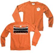  Clemson Wes And Willy Toddler Tri- Blend French Terry Crew