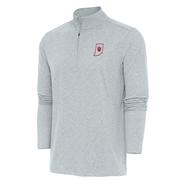  Indiana Outline Antigua Men's Hunk 1/4 Zip Pullover