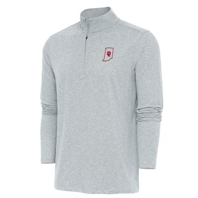 Indiana Outline Antigua Men's Hunk 1/4 Zip Pullover