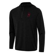  Indiana Outline Antigua Men's Tidy 1/4 Zip Hoodie