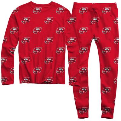 Western Kentucky Wes And Willy Toddler PJ Set