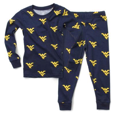 West Virginia Wes And Willy Toddler PJ Set