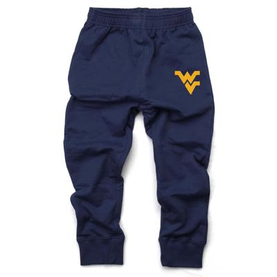 West Virginia Wes And Willy Kids Fleece Pants