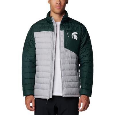 Michigan State Columbia Double Blitz Omni Heat Infinity Jacket