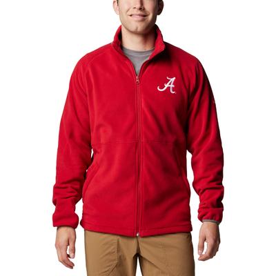 Alabama Columbia Flanker IV Fleece Jacket RED_VELVET