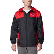  Georgia Columbia Flash Challenger Ii Windbreaker Jacket