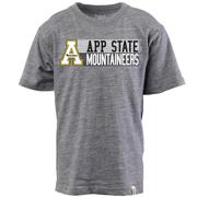  App State Wes And Willy Kids Cloudy Yarn Tee