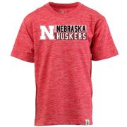  Nebraska Wes And Willy Kids Cloudy Yarn Tee