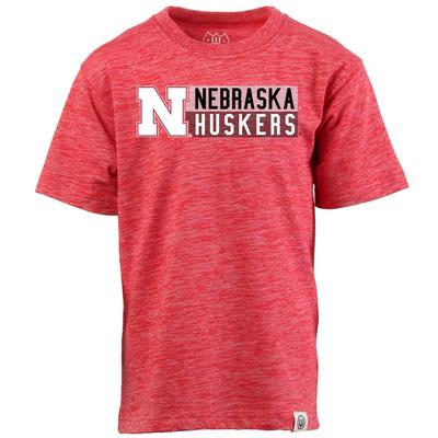 Nebraska Wes And Willy Kids Cloudy Yarn Tee