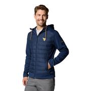  West Virginia Columbia Out Shield Full Zip Hoodie