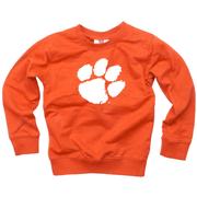  Clemson Wes And Willy Kids Primary Logo Crew