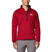  Arkansas Columbia Sweater Weather Half Zip Pullover