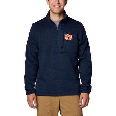 Auburn Columbia Sweater Weather Half Zip Pullover