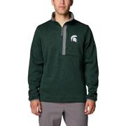  Michigan State Columbia Sweater Weather Half Zip Pullover