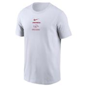  Arkansas Nike Dri- Fit Cotton Basketball Team Tee