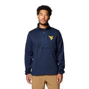  West Virginia Columbia Sweater Weather Half Zip Pullover