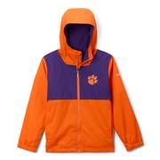  Clemson Columbia Youth Rainy Fields Lined Jacket